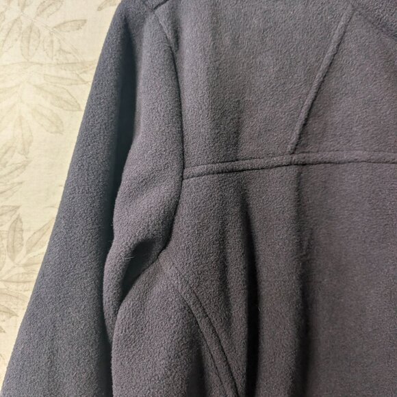 Columbia Full Zip Fleece Jacket XL Black Outdoor Hiking Pockets Soft - Picture 7 of 11